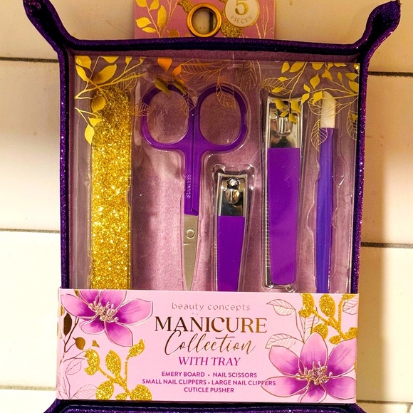 🍁6pc Manicure Set w/Gift - Picture 1 of 4
